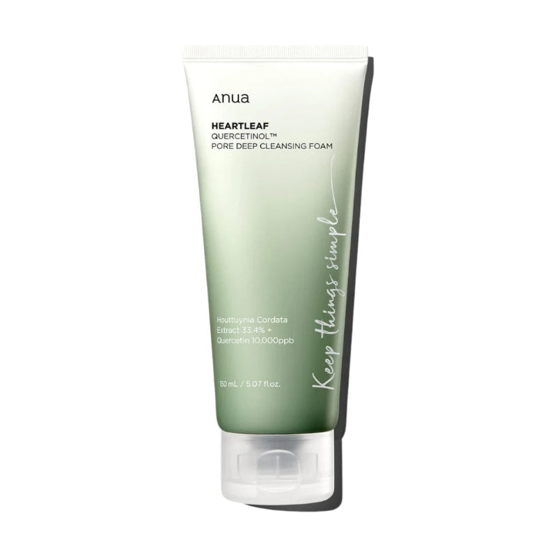 Anua - Heartleaf Quercetinol Pore Deep Cleansing Foam