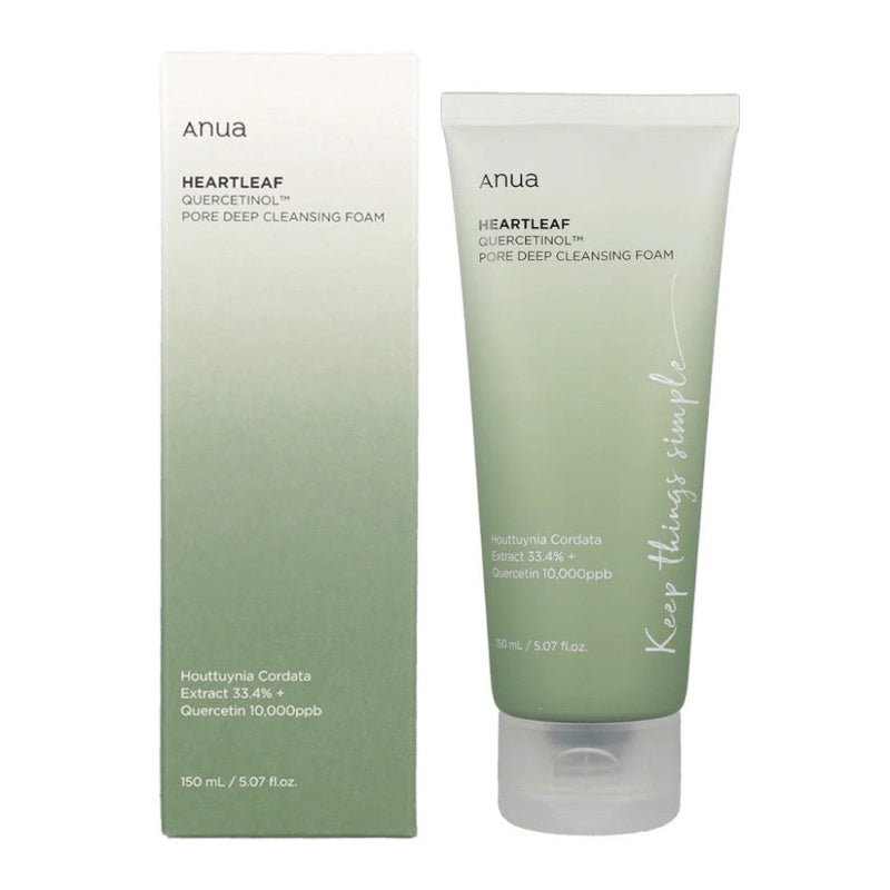 Anua - Heartleaf Quercetinol Pore Deep Cleansing Foam