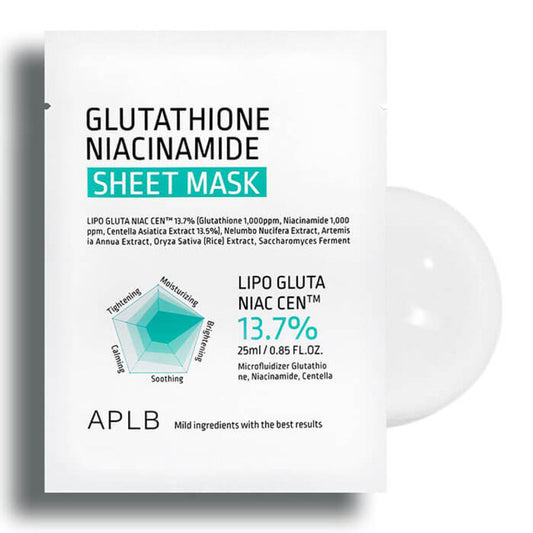 APLB - Glutathione Niacinamide Sheet Mask